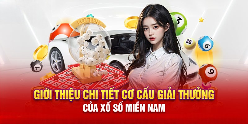Cơ cấu giải thưởng khi cá cược xổ số miền Nam chiến thắng